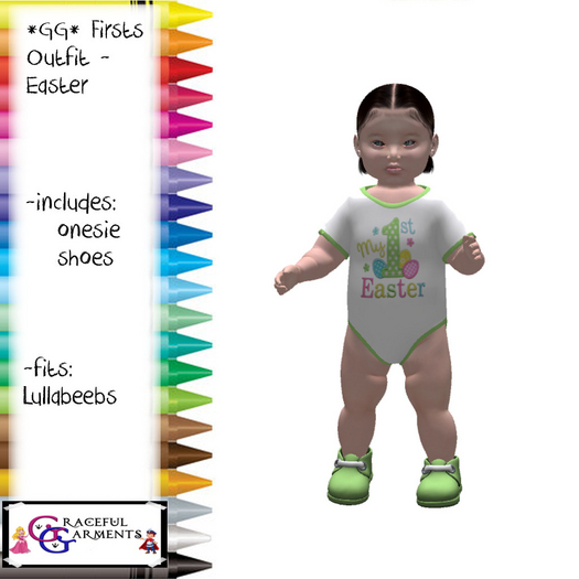 *GG* Lullabeebs Firsts Outfit - Easter (add)