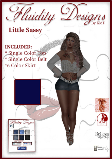 KMD LITTLE SASSY BLUE