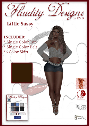 KMD LITTLE SASSY BROWN
