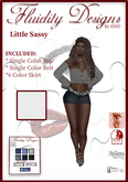 KMD LITTLE SASSY WHITE