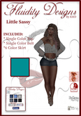 KMD LITTLE SASSY TEAL