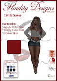 KMD LITTLE SASSY RED