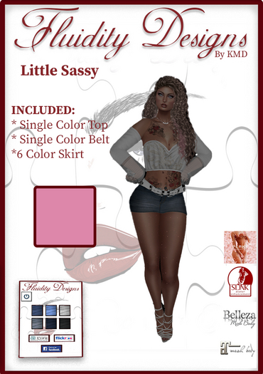 KMD LITTLE SASSY PINK