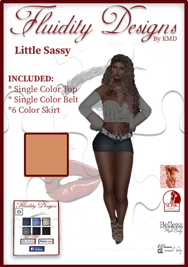 KMD LITTLE SASSY ORANGE