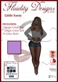 KMD LITTLE SASSY LT PURPLE