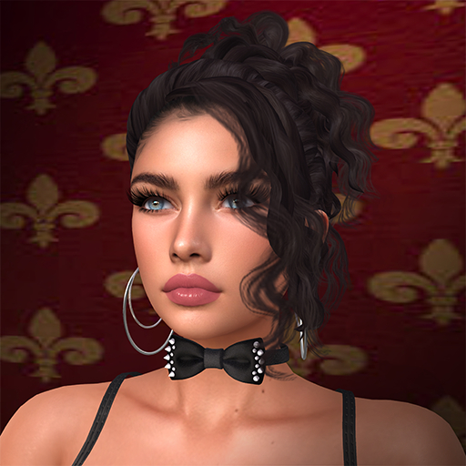 Adagio Designs - Bow Tie Black w Silver
