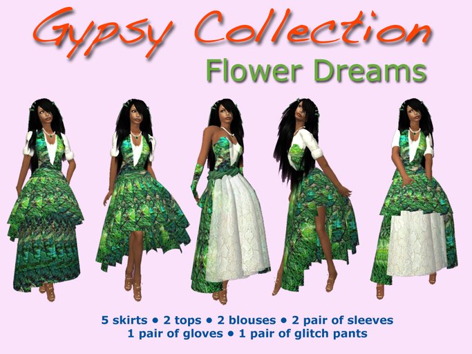 Gypsy Dress - Gypsy Dresses Flower Dreams