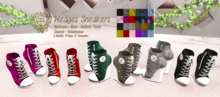 Nala Designs - Updated Women's Wedge Sneakers