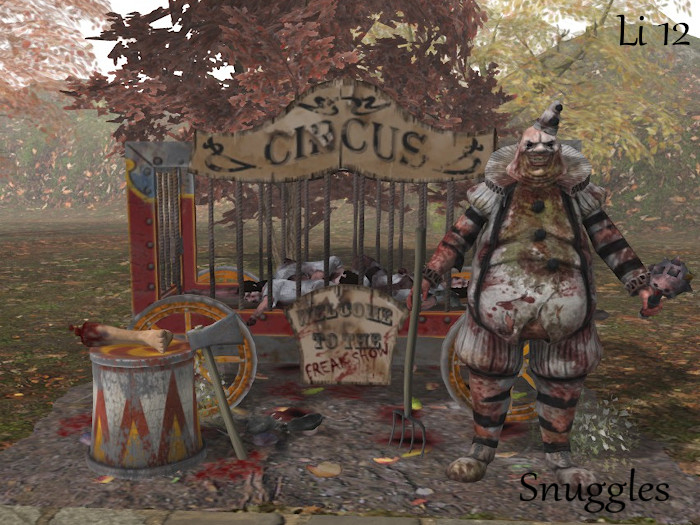 The human circus  ! Halloween Decor 
