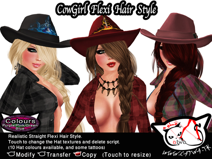 ^;^CaTwA^;^ CowGirl /Colours