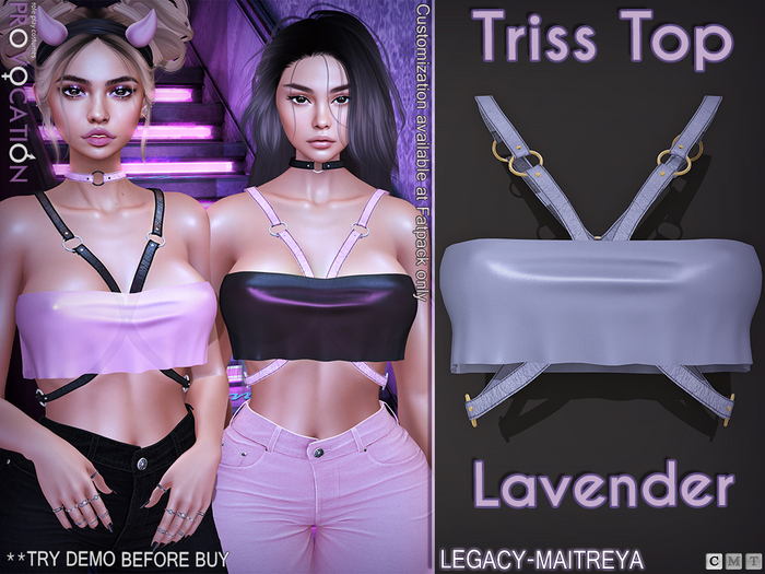 [Provocation] Triss top-Lavender