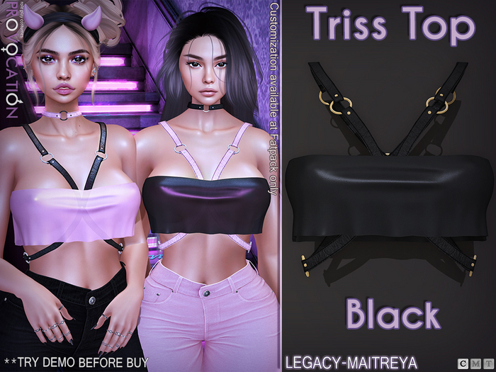 [Provocation] Triss top-Black