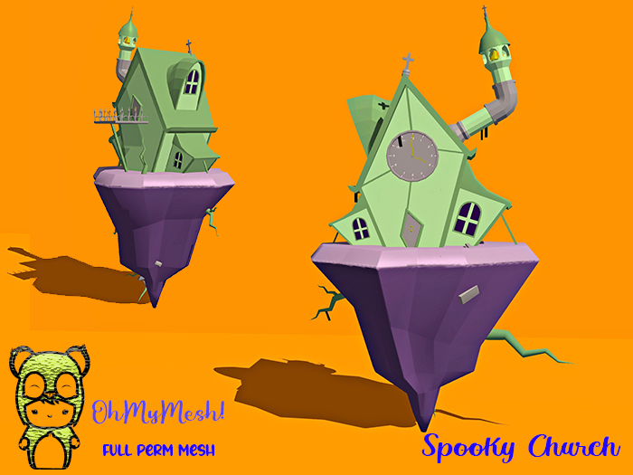 OhMyMesh! Spooky Church - Full Perm Mesh