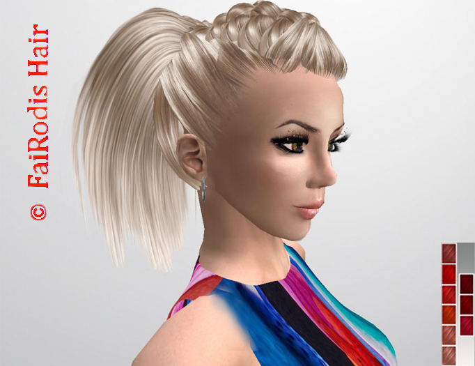 Second Life Marketplace - FaiRodis Leksi hair light reds Demo pack