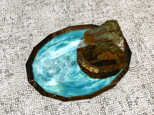 Egyptian Snake Fountain