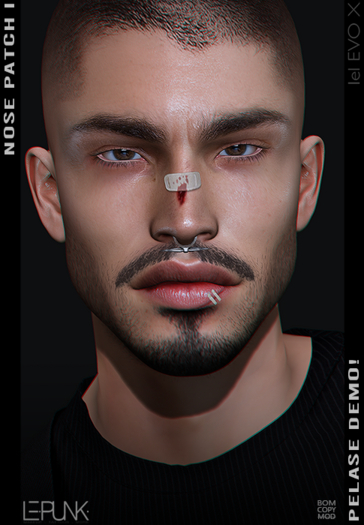 DEMO [ LEPUNK ] Nose Patch I +EVOX+ BOM [ADD]