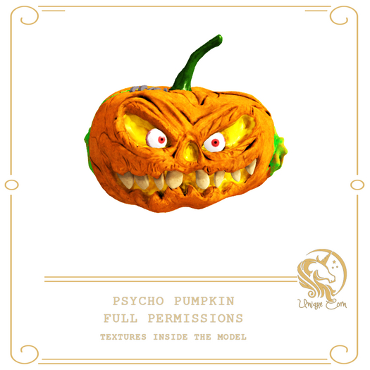 Full Perm Psycho Pumpkin