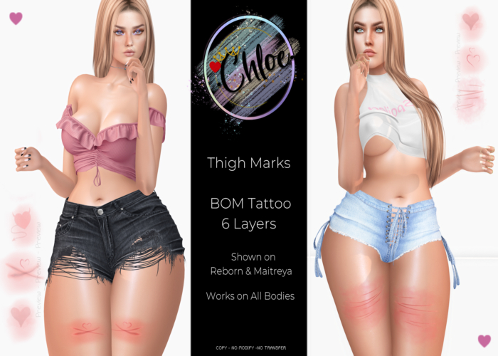 .Chloe.Thigh Tattoos - Unpack Hud