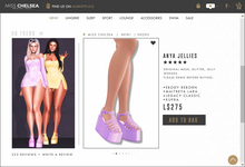 .miss chelsea. Anya Jellies Lilac