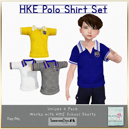 HKE  Unisex Polo Pack Tweeneedoo