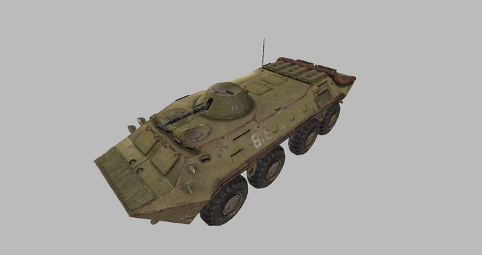 BTR-70 Static Car