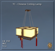 TC - Chinese Ceiling Lamp