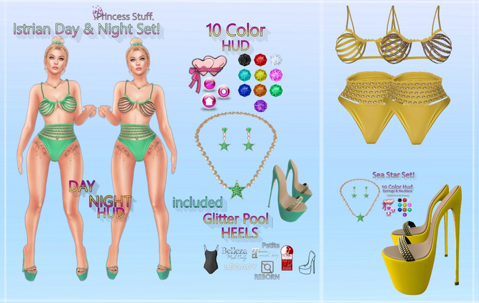 .Princess Stuff. [Istrian Day & Night Body] Sun SET!