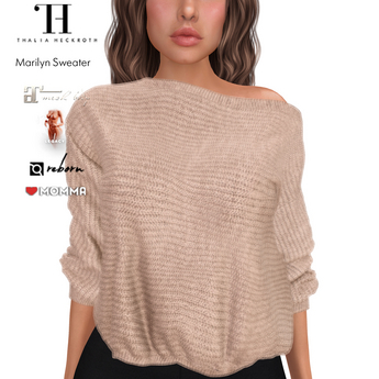 Second Life Marketplace - Thalia Heckroth - Marilyn Sweater NUDE