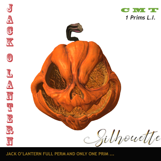 [Silhouette] - Jack O Lantern