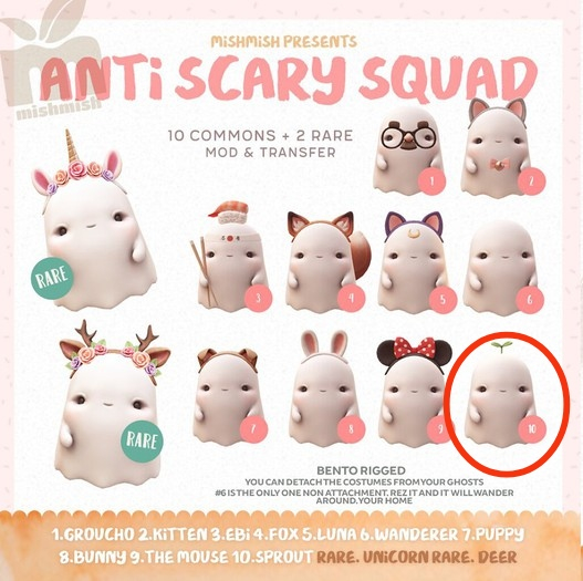 MishMish - Anti Scary Squad - Sprout [Boxed]