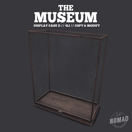 NOMAD // The Museum // Display Case D