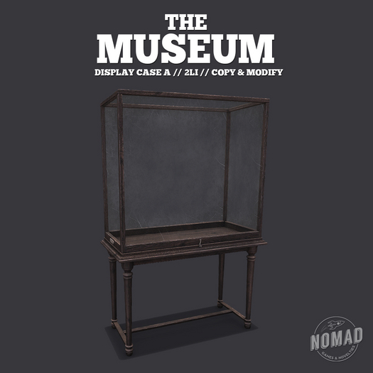 NOMAD // The Museum // Display Case A