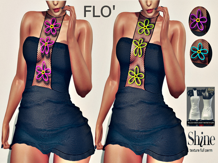 AJ  [SHINE FULL PERM]   DRESS FLO  _TEXTURE FULL PERM 1