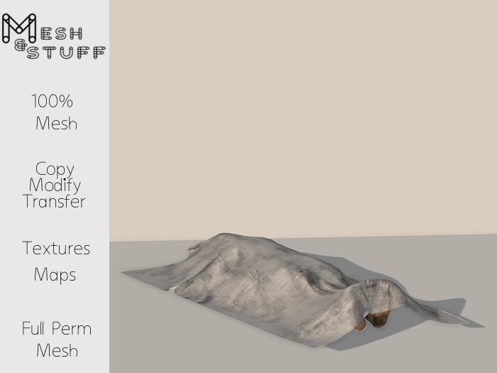 M&S ~ Halloween ~ Covered Dead Corpse Mesh Full Perm
