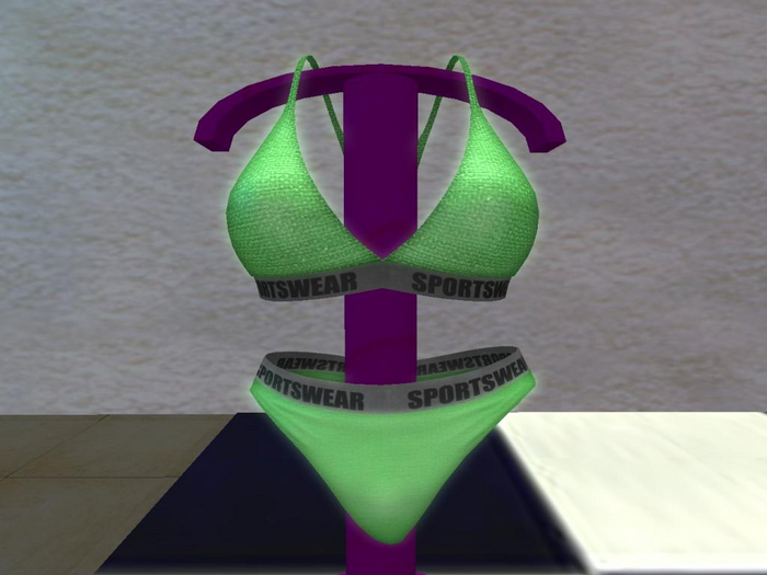 Bikini set maitreeya (green)
