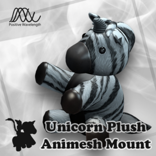 ~PW~ Unicorn Plush Mount 19 (ADD/WEAR)