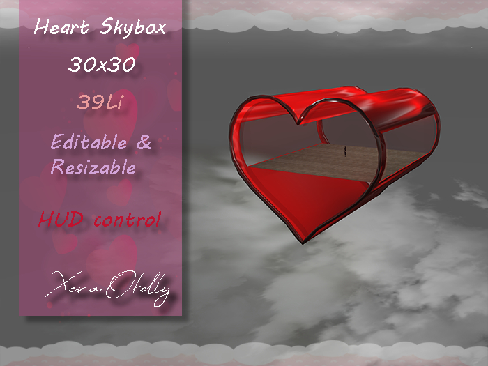 Skybox heart shaped