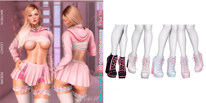 Rebelpill - RuckusBae Collection Boots Fatpack DEMO