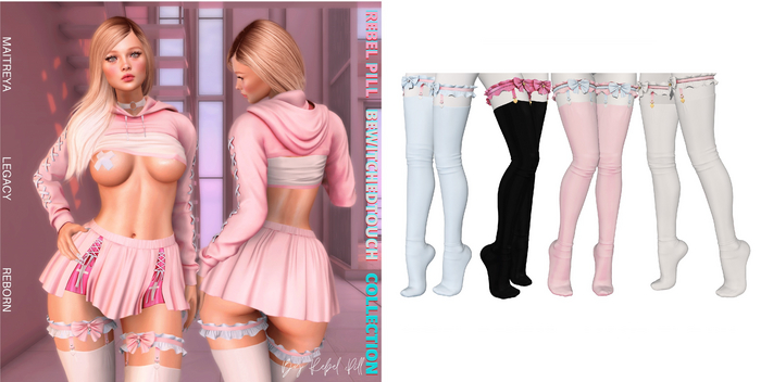 Rebelpill - BewitchedTouch Collection Stockings FATPACK