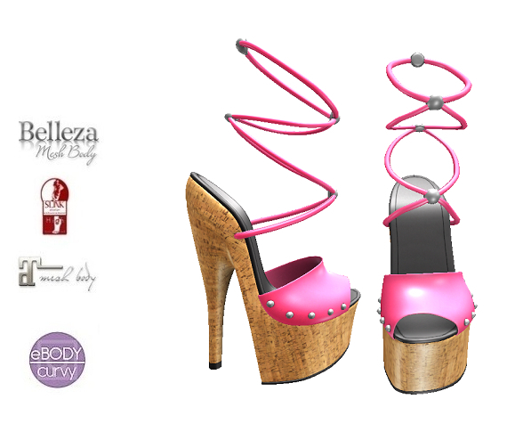 Mesh shoes for Belleza Maitreya Slink eBODY