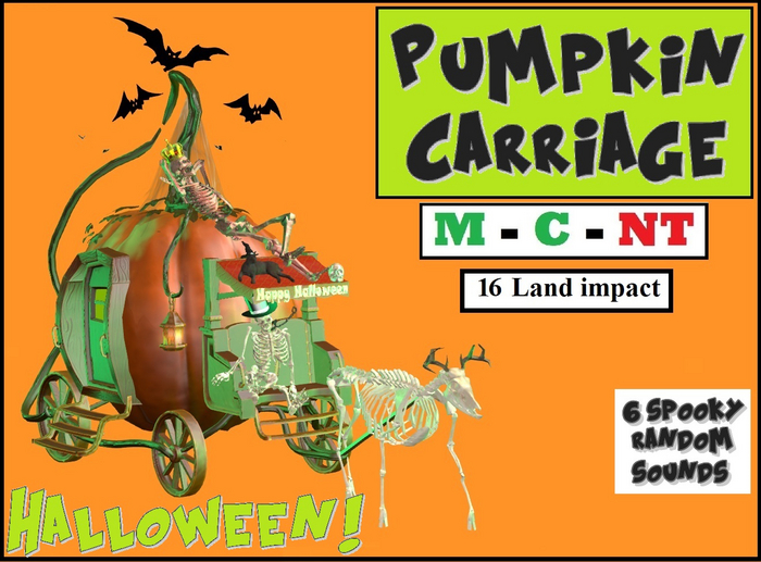 Spooky Pumpkin Carriage