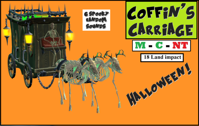 Spooky Coffin's Carriage