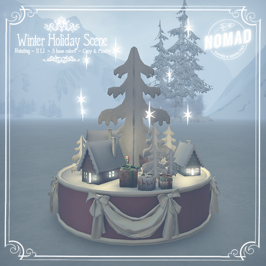 NOMAD // WINTER HOLIDAY SCENE (DISCOUNTED)