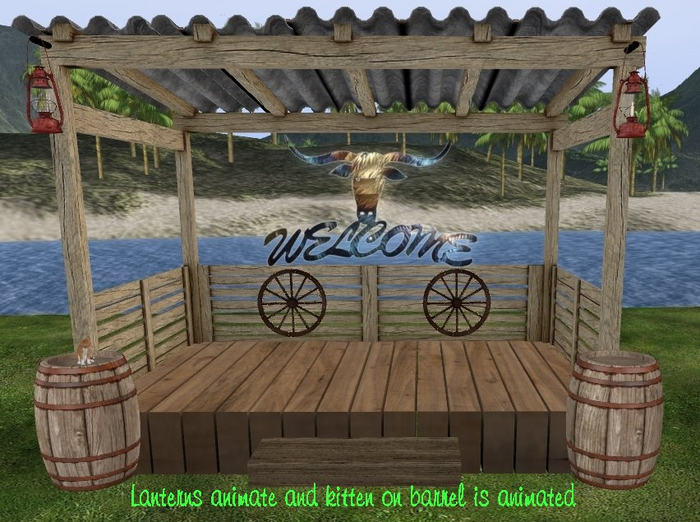 AA Country Small Wagon Wheel Stage