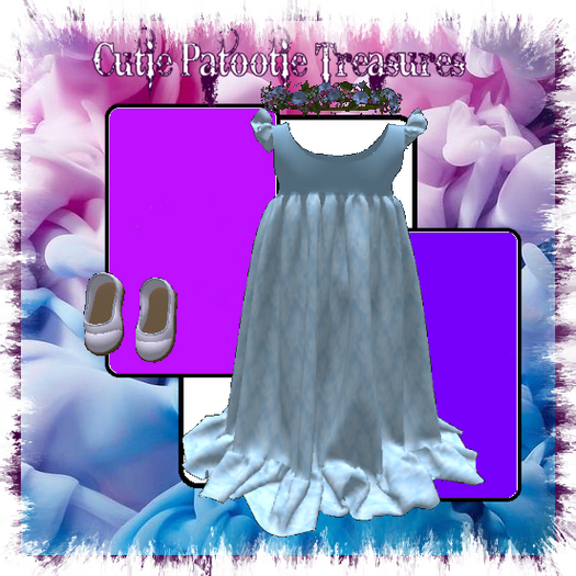 Cpt  Elegant Gown (Blue )