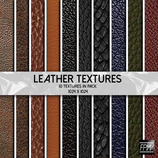 [FPW] LEATHER TEXTURES  - FULL PERM