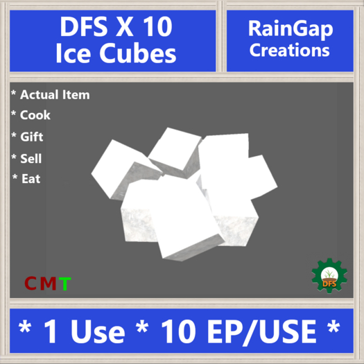 DFS ICE CUBES X 10