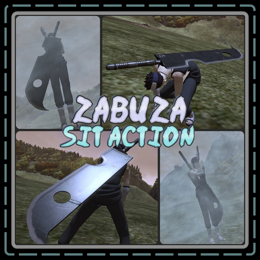 [TREVOR] - Zabuza Sword - (Sit Action)