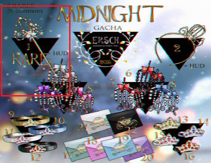 ERSCH - Midnight Gacha 01 RARE Wand