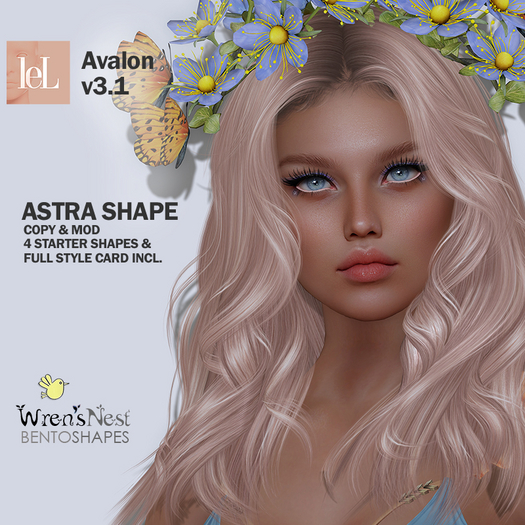 LELUTKA AVALON SHAPE - { wren's nest } - Astra